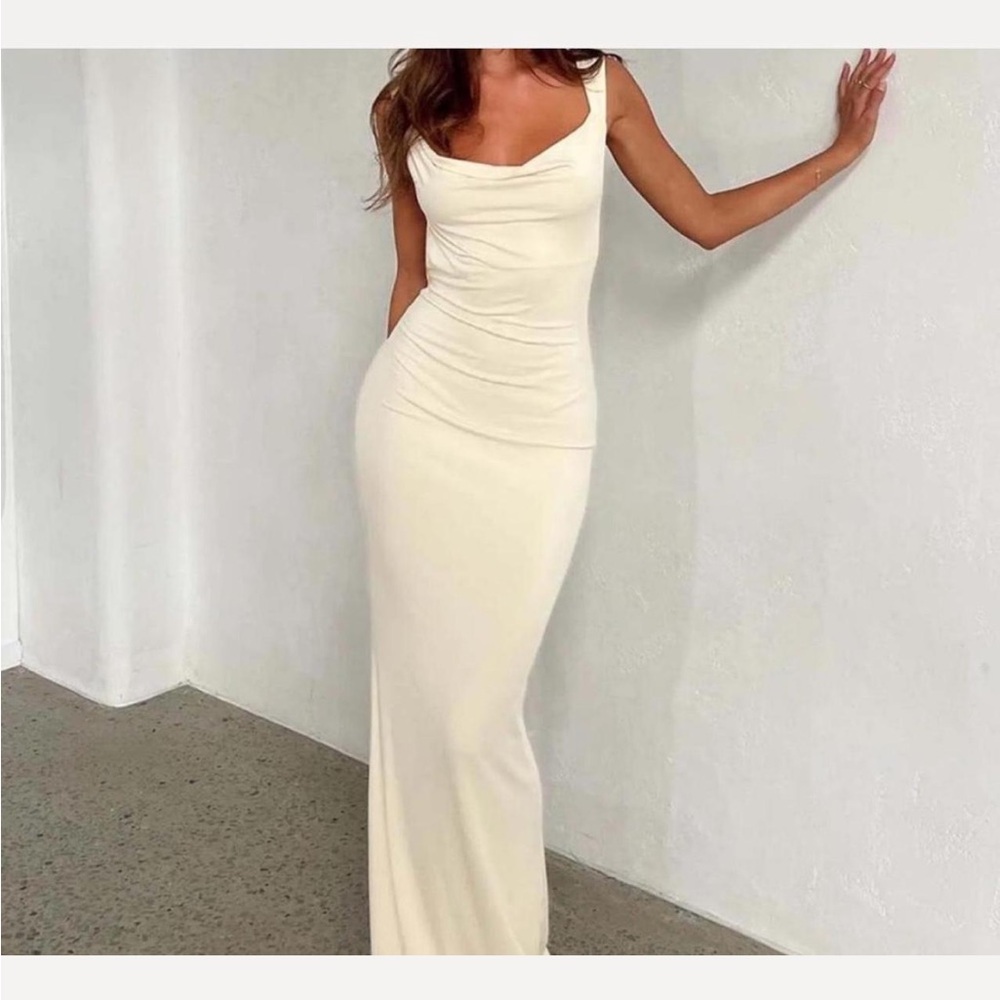 Tiger Mist Morana Cream Maxi Dress XXS